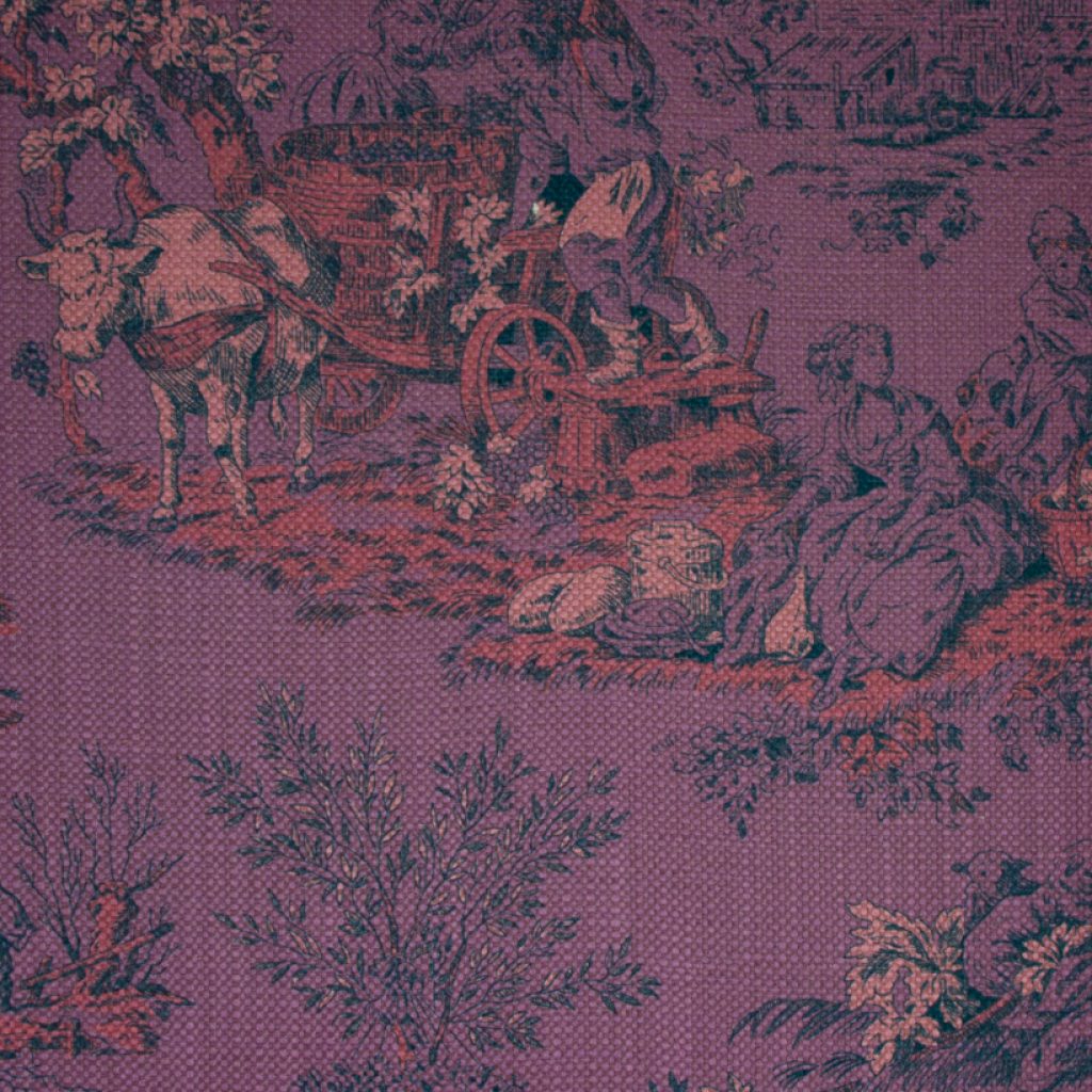 Tecido Casa Jabuticaba- Toile de Joui 2 1706